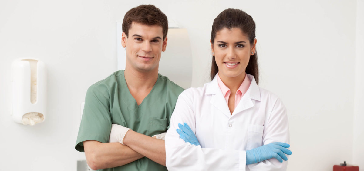 Dentists with Arms Crossed